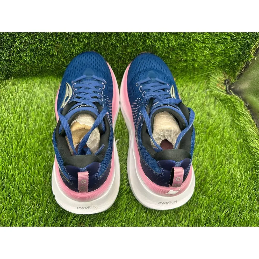 Saucony Guide 17 S10936-106 Athletic Sneaker Womens 7.5 Blue Mesh Jogging Sports